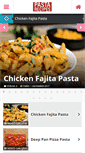 Mobile Screenshot of pasta-recipes.net